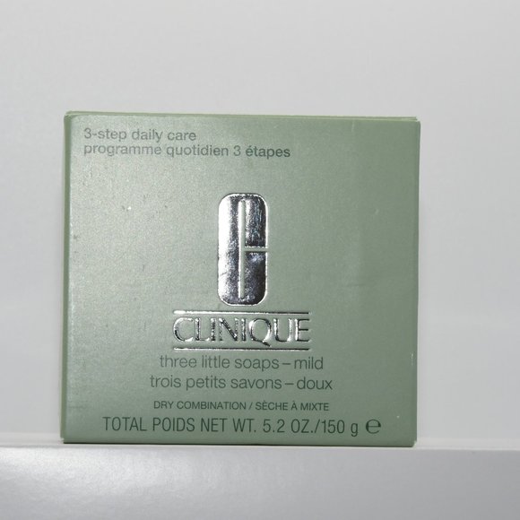 Clinique Other - Clinique 3 little soaps - mild/ dry combination - no tray included - NIB